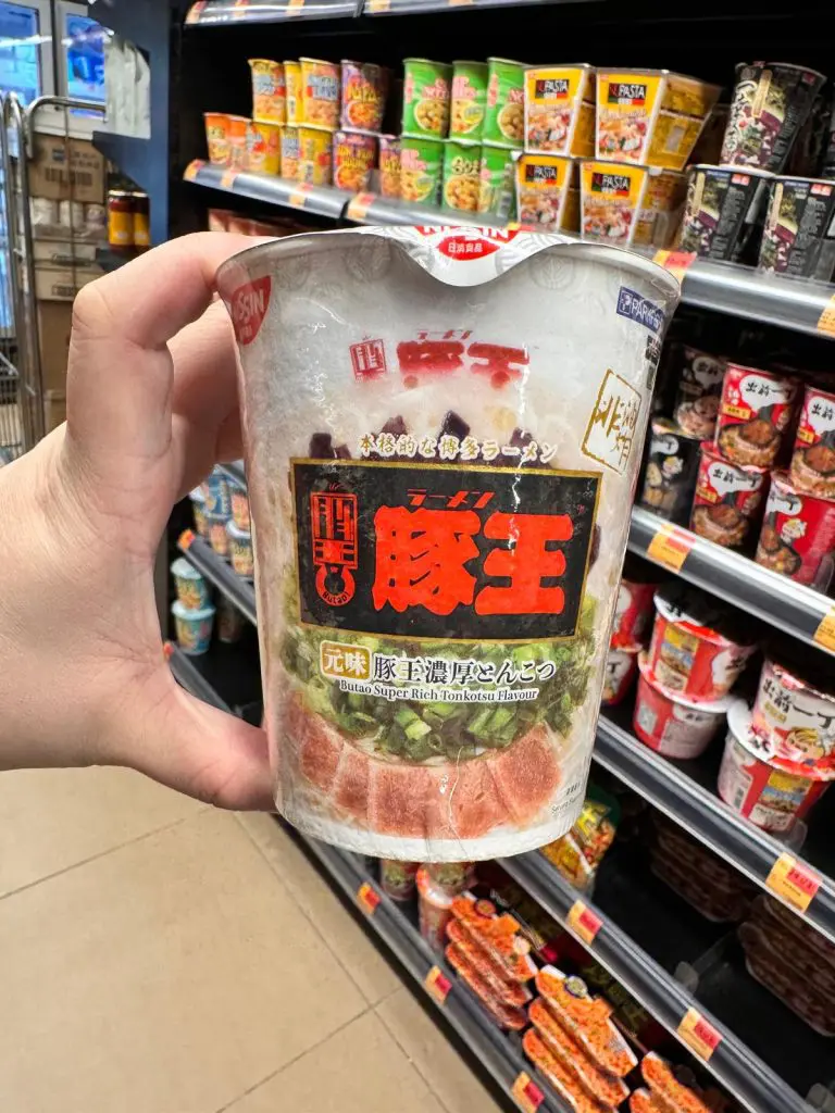 杯麵卡路里-豚王杯麵卡路里