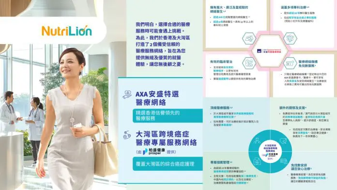 AXA 安盛與柏盛健康 首創大灣區癌症醫療專屬個案管理服務[1]