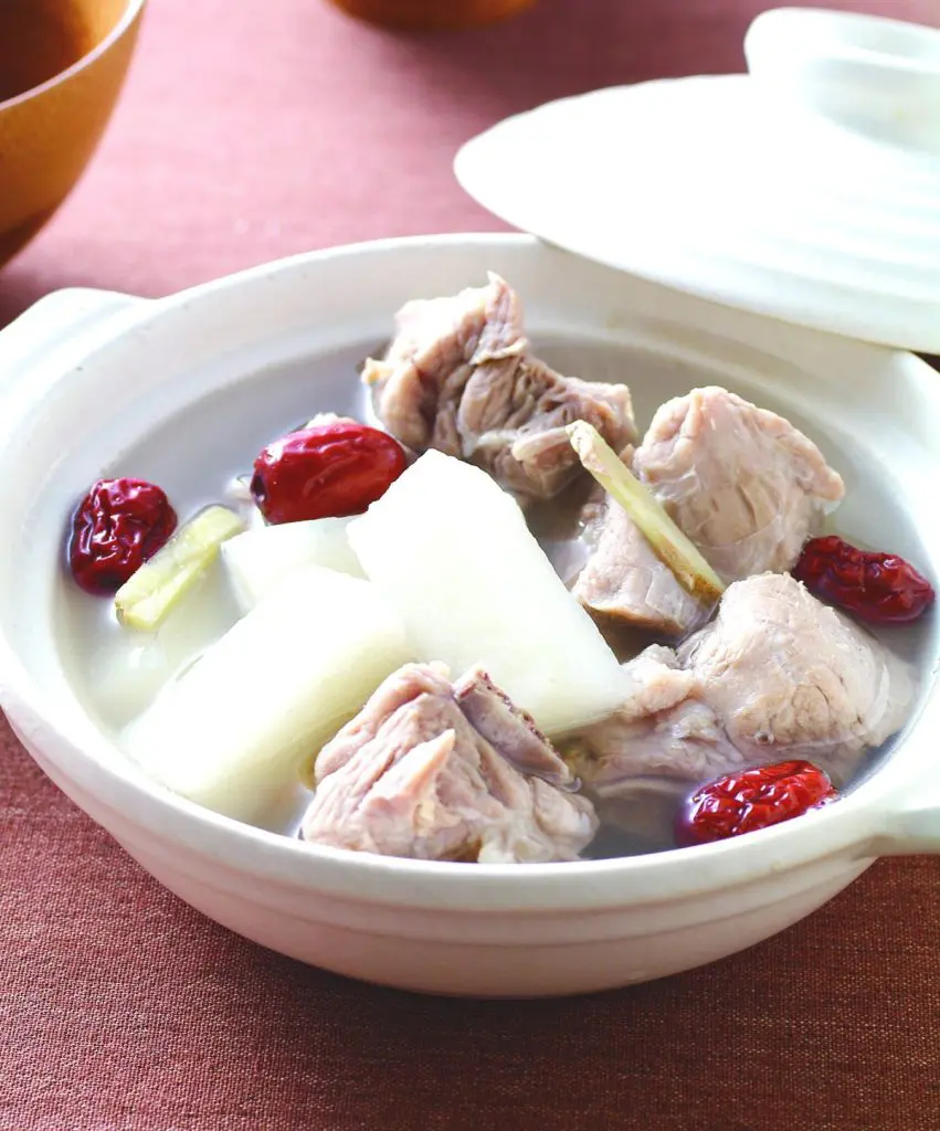 山藥蓮子百合湯-處暑-中醫節氣