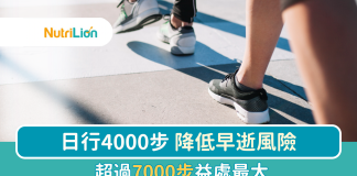 【研究報告】日行4000步降早逝風險 步行7000步益處最大 日行4000步 步數 行路