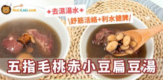 【去濕湯水】五指毛桃赤小豆扁豆湯 舒筋活絡利水健脾 | 附食譜及影片教學 去濕湯水-五指毛桃湯-五指毛桃赤小豆扁豆湯