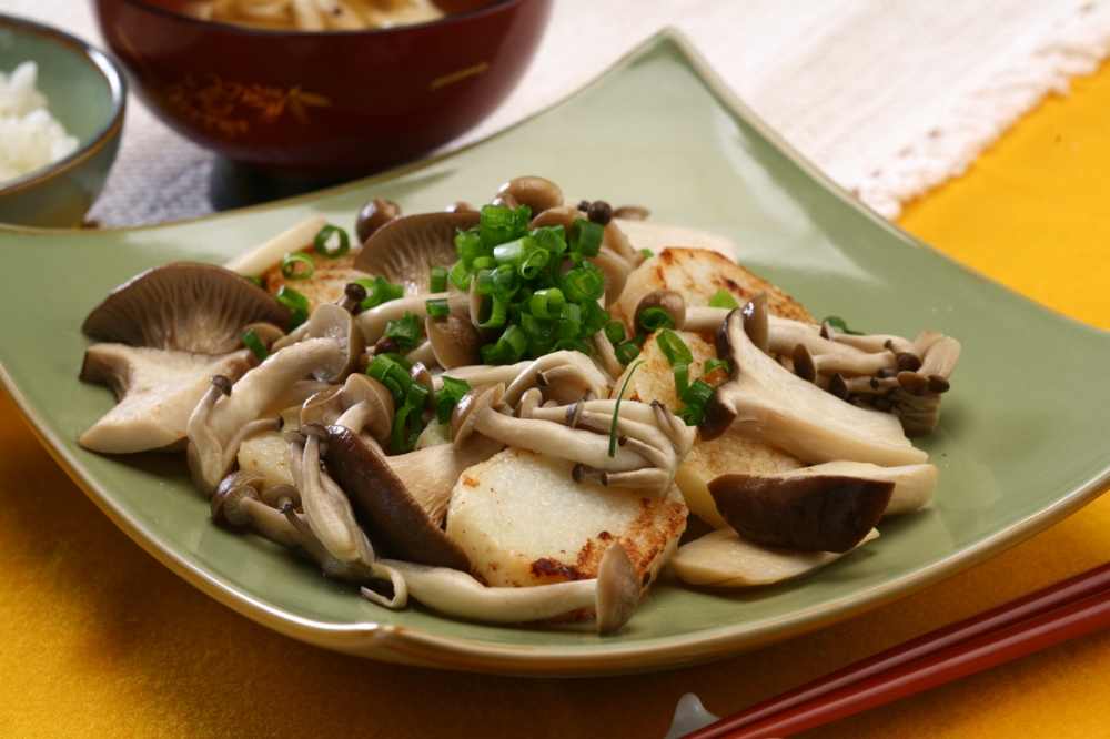 穀雨食療2：山藥燴香菇